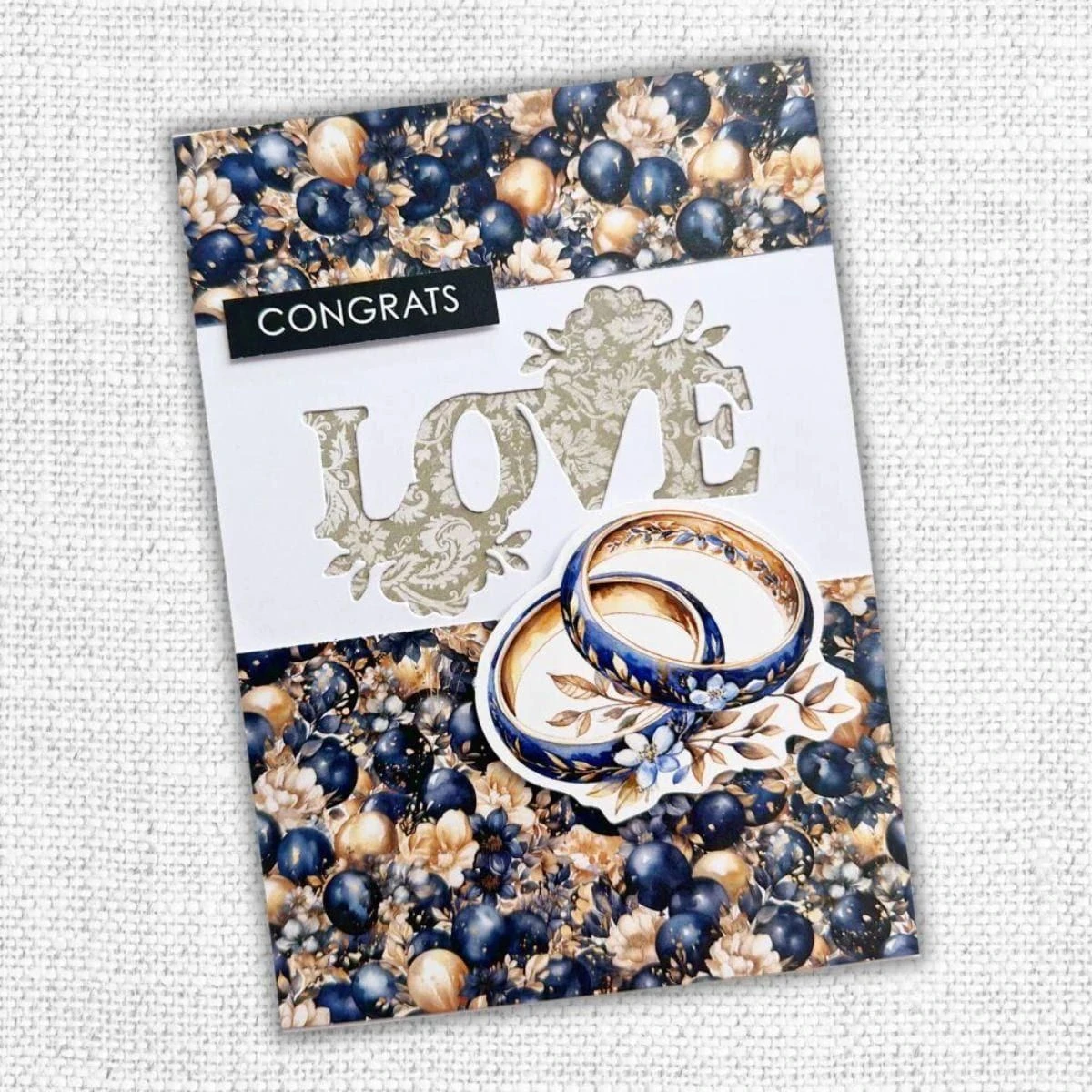 Paper Rose - Wedding Blooms Layered Love Metal Cutting Die 3 Paper Rose - Wedding Blooms Layered Love Metal Cutting Die - Image 3