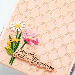 Petite Bow -3D Embossing Folder Of The Month -Woodland Scenics Shop 3EOM FEB25 Product 1200x1200 Project 6