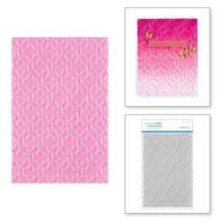 Stylized Lattice - 3D Embossing Folder Of The Month