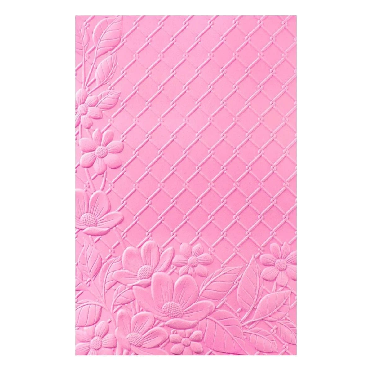 Floral Fence Of Togetherness -3D Embossing Folder Of The Month 16 Floral Fence Of Togetherness -3D Embossing Folder Of The Month - Image 16