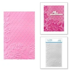 Floral Fence Of Togetherness -3D Embossing Folder Of The Month