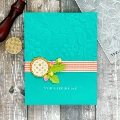 Floral Fence Of Togetherness -3D Embossing Folder Of The Month 27 Floral Fence Of Togetherness -3D Embossing Folder Of The Month -Woodland Scenics Shop 3EOM MAR25 Product 1200x1200 Project 16