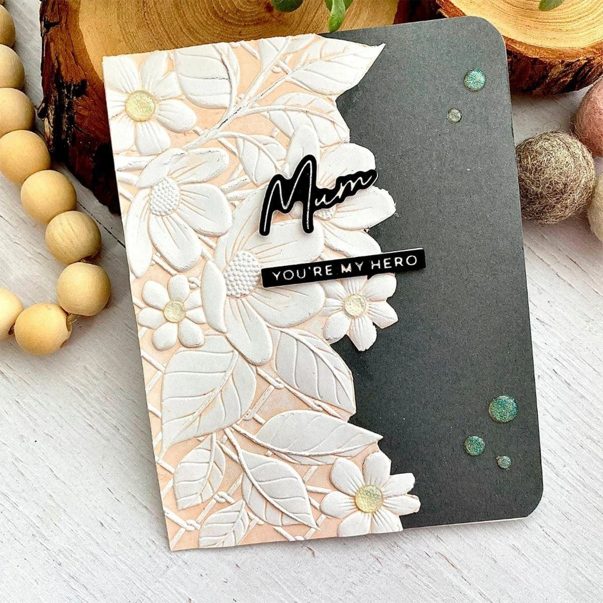 Floral Fence Of Togetherness -3D Embossing Folder Of The Month 2 Floral Fence Of Togetherness -3D Embossing Folder Of The Month - Image 2