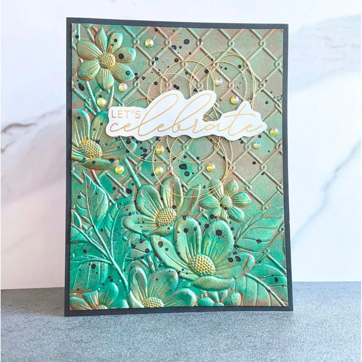 Floral Fence Of Togetherness -3D Embossing Folder Of The Month 8 Floral Fence Of Togetherness -3D Embossing Folder Of The Month - Image 8