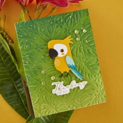 Scattered Tropics - 3D Embossing Folder Of The Month -Woodland Scenics Shop 3EOM MAY24 Product 1200x1200 Project 3