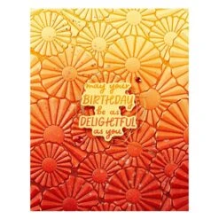 Rosette Burst - 3D Embossing Folder Of The Month -Woodland Scenics Shop 3EOM NOV24 Product 1200x1200 Project 1