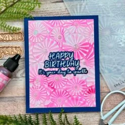 Rosette Burst - 3D Embossing Folder Of The Month -Woodland Scenics Shop 3EOM NOV24 Product 1200x1200 Project 10 06123354 76c9 487b a15c 0ae728072407