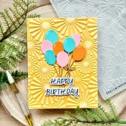 Rosette Burst - 3D Embossing Folder Of The Month -Woodland Scenics Shop 3EOM NOV24 Product 1200x1200 Project 9 124d4f97 2622 47a6 a809 293b37e8b026