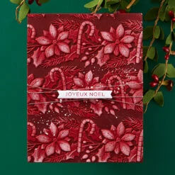 Joyful Candy Canes - 3D Embossing Folder Of The Month -Woodland Scenics Shop 3EOM OCT24 Product 1200x1200 Project 3
