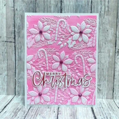 Joyful Candy Canes - 3D Embossing Folder Of The Month -Woodland Scenics Shop 3EOM OCT24 Product 1200x1200 Project 6