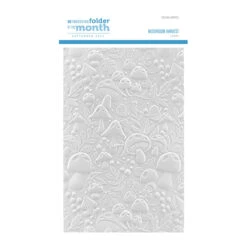 Mushroom Harvest - 3D Embossing Folder Of The Month -Woodland Scenics Shop 3EOM SEP23 Product 1200x1200 Pac