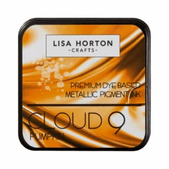 Lisa Horton Crafts Cloud 9 Metallic Ink Pad - Pumpkin