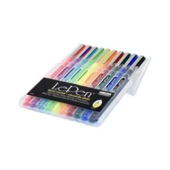 Uchida Le Pen Neon 10 Piece Set -Woodland Scenics Shop 430010F Uchida LePen Neon Pen Set Pac 2