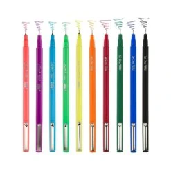 Uchida Le Pen Neon 10 Piece Set -Woodland Scenics Shop 430010F Uchida LePen Neon Pen Set Product 2