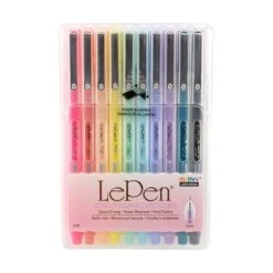 Uchida Le Pen Pastel 10 Piece Set -Woodland Scenics Shop 430010P Uchida LePen Pastels Set Pac 1