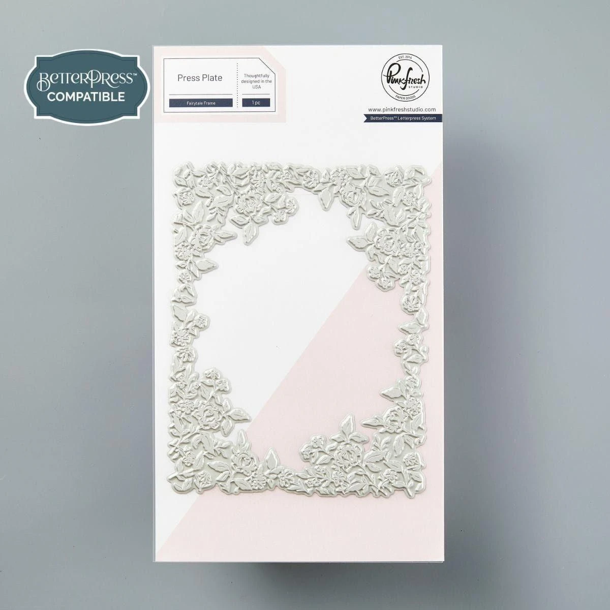 PinkFresh Studio Fairytale Frame Press Plate 1 PinkFresh Studio Fairytale Frame Press Plate