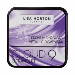Lisa Horton Crafts Cloud 9 Metallic Ink Pad - Ultraviolet