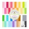 Doodlebug Floral-Graph Rainbow Petite Prints 12x12" Cardstock Paper Pack