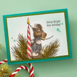 Holiday Glow Cling Rubber Stamp Set From The House-Mouse Holiday Friends Collection -Woodland Scenics Shop 6 5bbc325a 61b0 4039 a37d ba571cc9e211