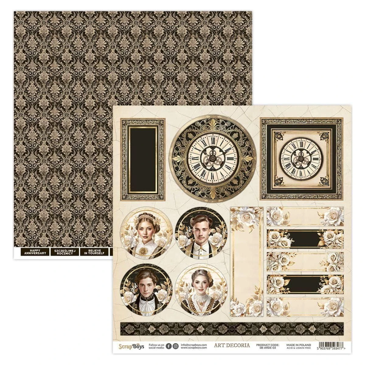 ScrapBoys - Art Decoria 12x12 2 ScrapBoys - Art Decoria 12x12 - Image 2
