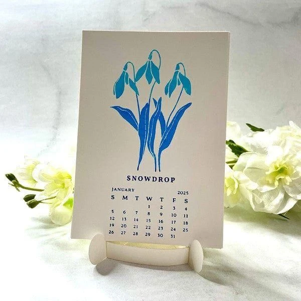 2025 DIY Calendar Press Plates And DIY Easel BetterPress Dies Bundle From The Florals Through The Year Collection 5 2025 DIY Calendar Press Plates And DIY Easel BetterPress Dies Bundle From The Florals Through The Year Collection - Image 5