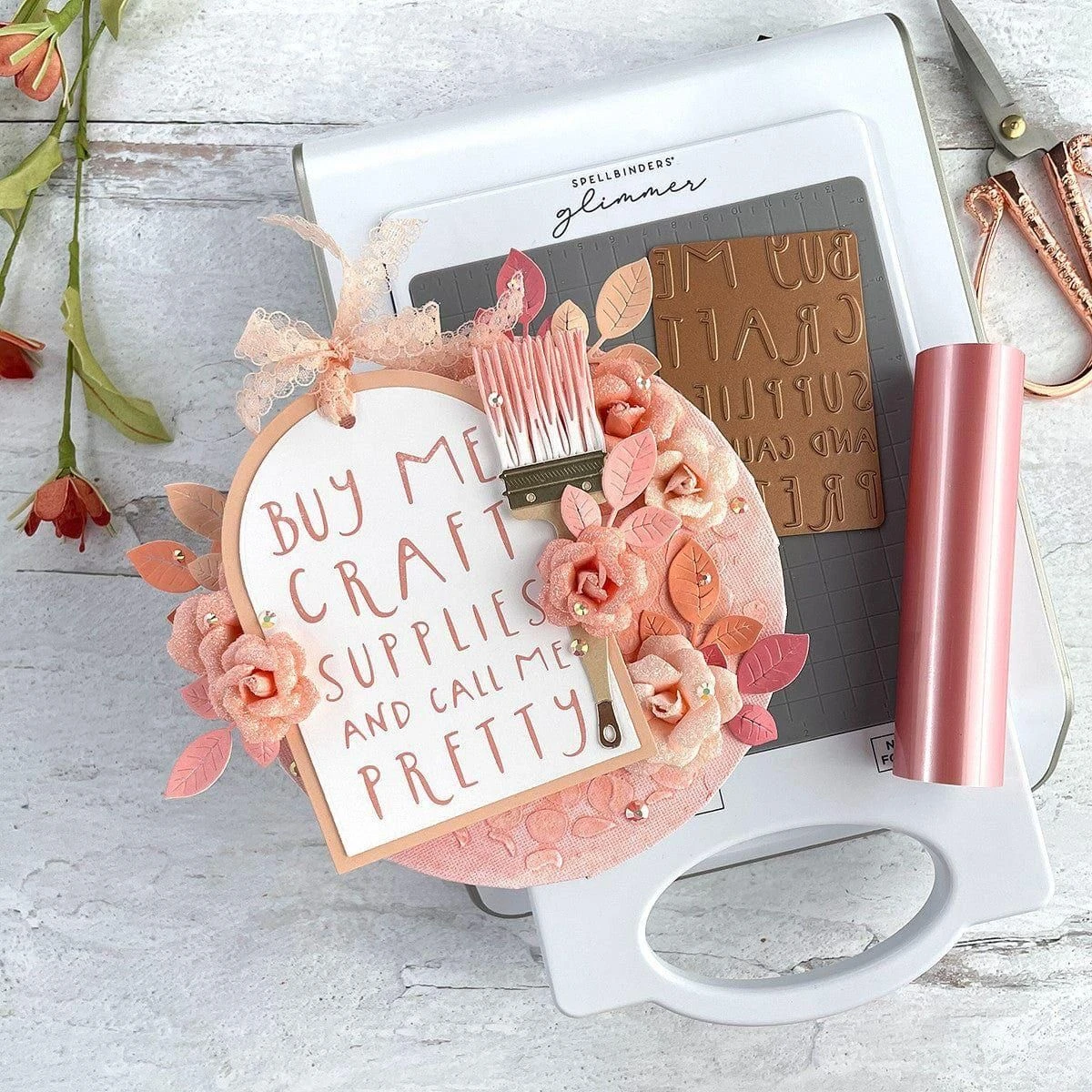 Glimmer Hot Foil Rolls Variety 4-Pack Satin Pastels 2 Glimmer Hot Foil Rolls Variety 4-Pack Satin Pastels - Image 2