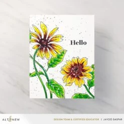 Altenew - Wild Daisies Press Plate -Woodland Scenics Shop Altenew WildDaisies IslandsofFijiDualTipPensJayceeGaspar