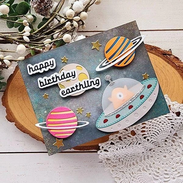 UFO Friend Etched Dies From The Simon's Space Adventure Collection By Simon Hurley 9 UFO Friend Etched Dies From The Simon's Space Adventure Collection By Simon Hurley - Image 9