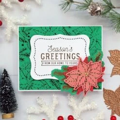 Essential Christmas Greetings Glimmer Hot Foil Plate From The Christmas Traditions Collection 14 Essential Christmas Greetings Glimmer Hot Foil Plate From The Christmas Traditions Collection -Woodland Scenics Shop Andrea Shell 2021 Christmas Traditions 7 41719.1648586420.1280.1280