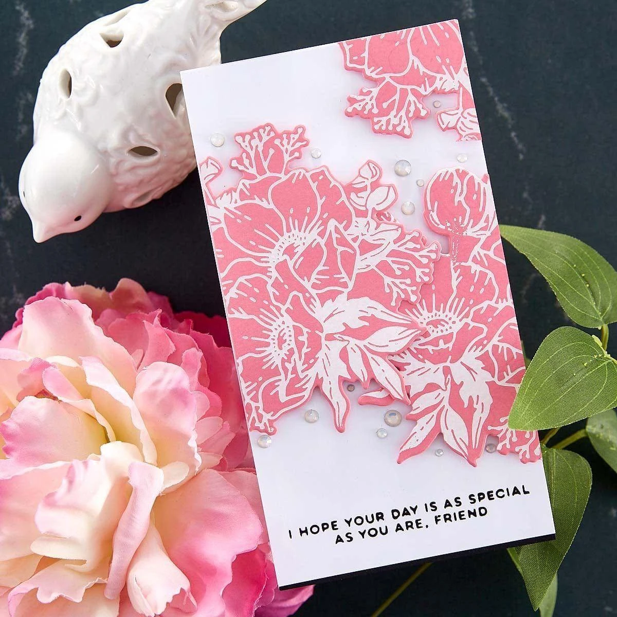 Anemone Glimmer Blooms Glimmer Hot Foil Plate & Die Set From The Anemone Blooms Collection By Yana Smakula 4 Anemone Glimmer Blooms Glimmer Hot Foil Plate & Die Set From The Anemone Blooms Collection By Yana Smakula - Image 4