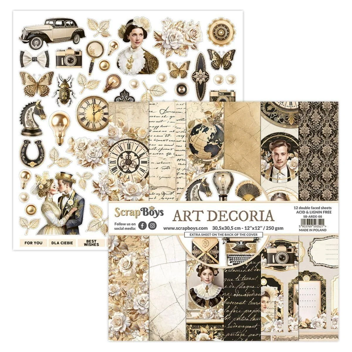 ScrapBoys - Art Decoria 12x12 5 ScrapBoys - Art Decoria 12x12 - Image 5