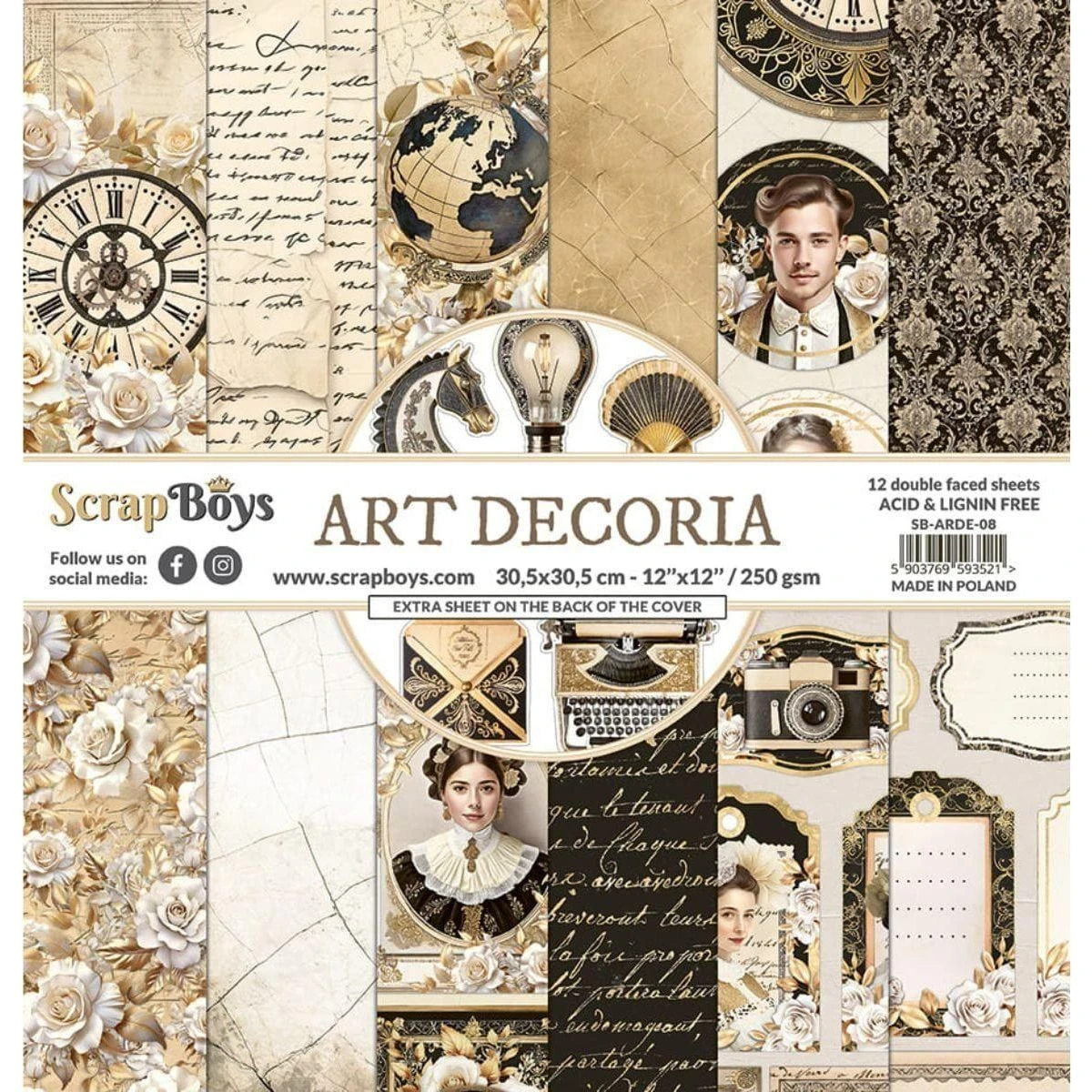 ScrapBoys - Art Decoria 12x12 1 ScrapBoys - Art Decoria 12x12
