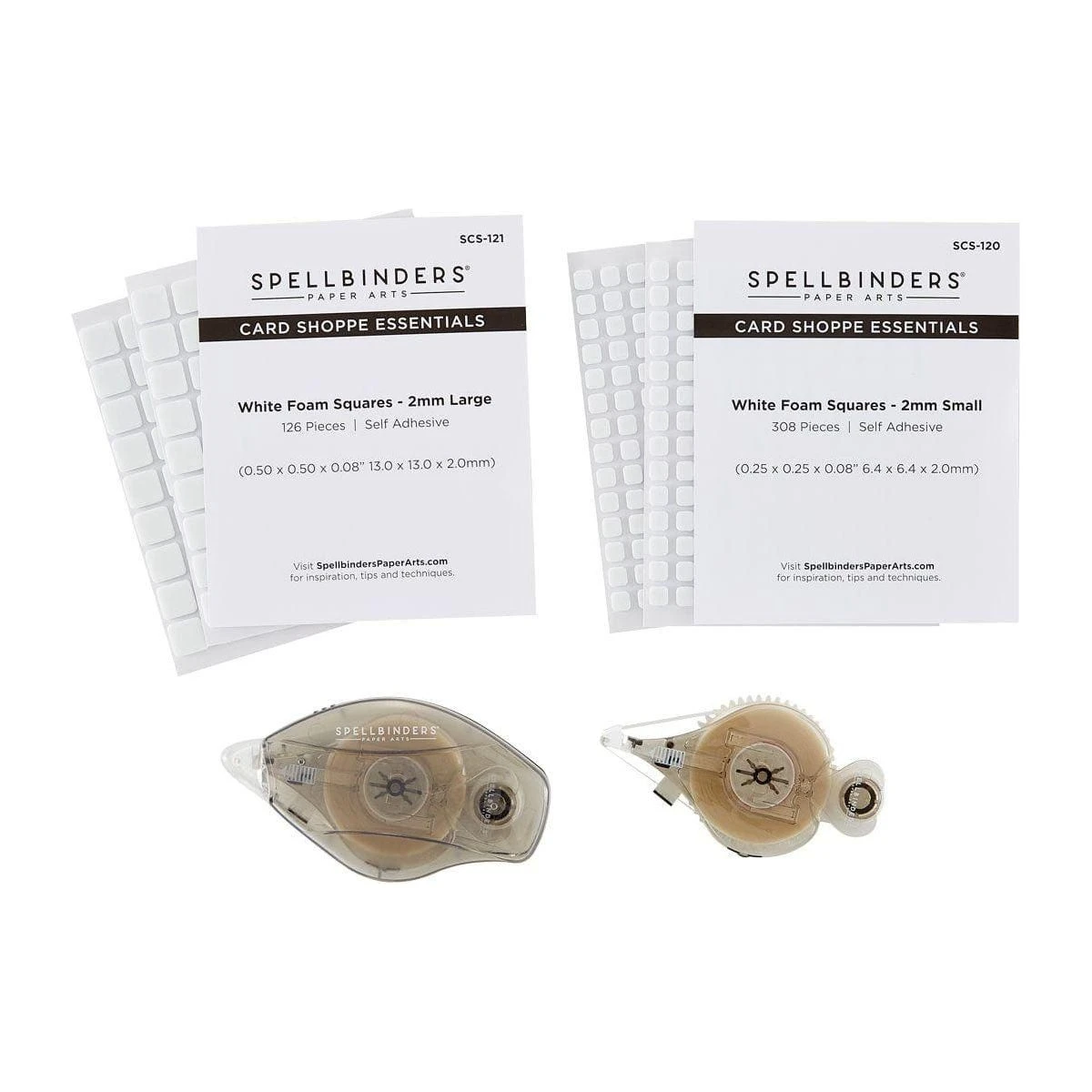 Adhesives Bundle - Tape Runner, Refill Strips, Small & Medium White Foam Squares 3 Adhesives Bundle - Tape Runner, Refill Strips, Small & Medium White Foam Squares - Image 3