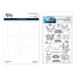 Winter Woodland Stamp And Die Bundle From The Joyful Christmas Collection By Joyful Christmas