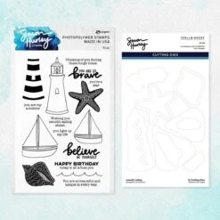Smooth Sailing Clear Stamp And Die Setby Simon Hurley