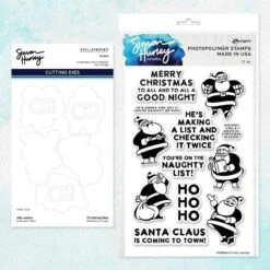 Silly Santas Stamp & Die Bundle By Simon Hurley