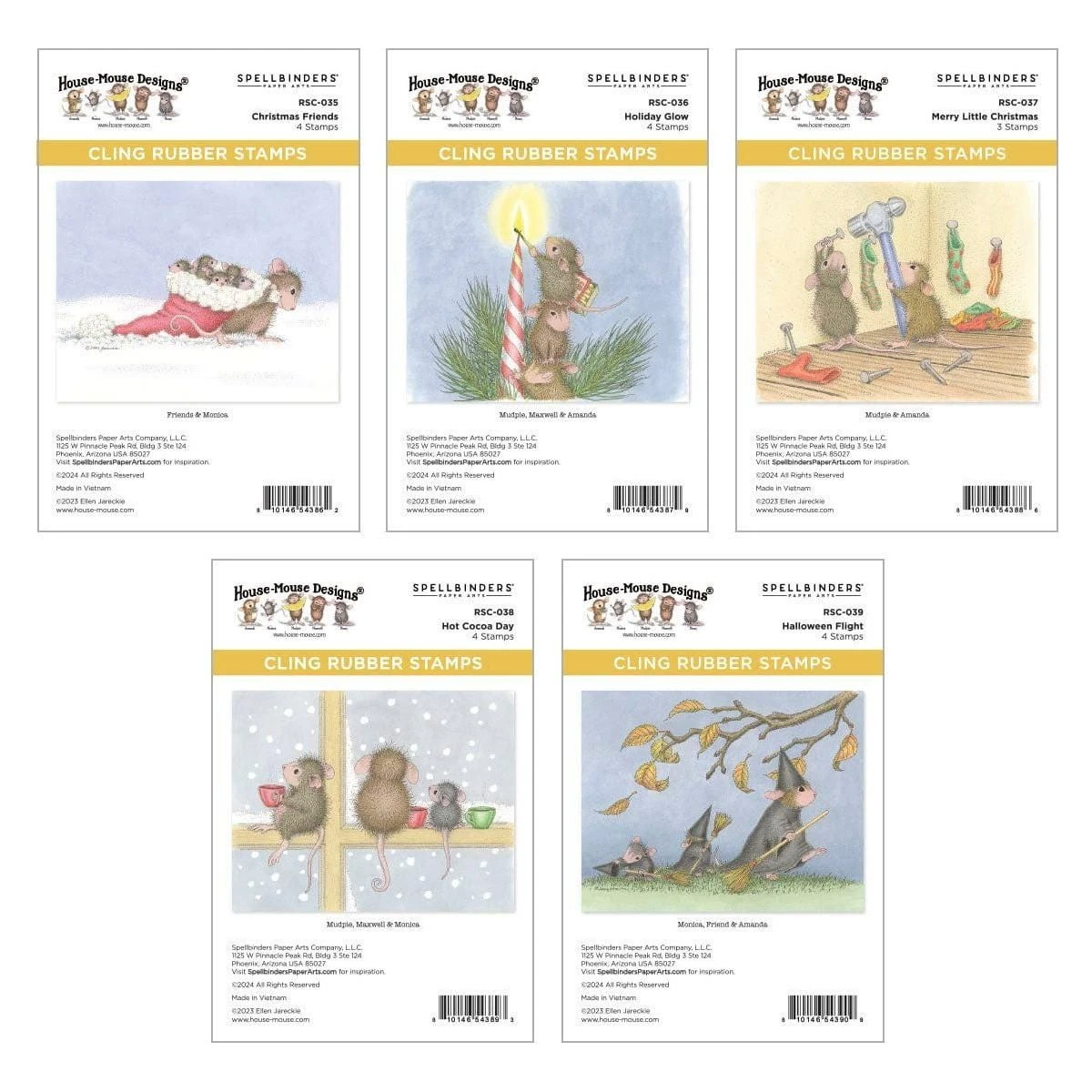 House-Mouse Holiday Friends Collector Bundle 1 House-Mouse Holiday Friends Collector Bundle