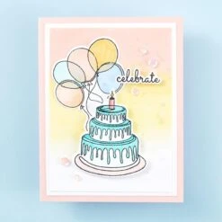 Birthday Party Stamp & Die Bundle By Simon Hurley -Woodland Scenics Shop BD 0867 birthday party Project 2