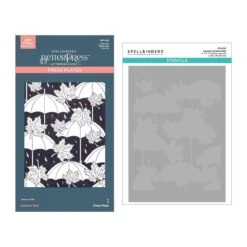Autumn Rain BetterPress & Stencil Bundle From The Falling Leaves Collection