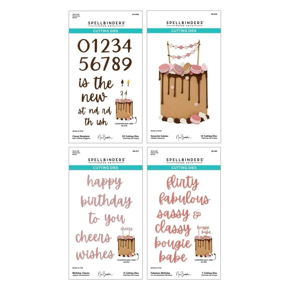 Bougie Birthday Celebration Die Bundle From The Bougie Birthday Collection By Nina Boettcher 1 Bougie Birthday Celebration Die Bundle From The Bougie Birthday Collection By Nina Boettcher