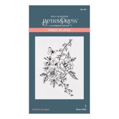 Butterfly Bouquet Press Plate The From BetterPress Collection 15 Butterfly Bouquet Press Plate The From BetterPress Collection -Woodland Scenics Shop BP 015 Betterpress Butterfly Bouquet Pac