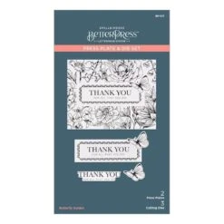 Butterfly Garden Press Plate & Die Set From The BetterPress Collection -Woodland Scenics Shop BP 027 Betterpress Butterfly Garden Pac