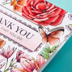 Butterfly Garden Press Plate & Die Set From The BetterPress Collection -Woodland Scenics Shop BP 027 Betterpress Butterfly Garden Project 3