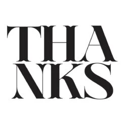 Big Thanks Press Plate From The BetterPress Collection 8 Big Thanks Press Plate From The BetterPress Collection -Woodland Scenics Shop BP 034 Betterpress Big Thanks Color