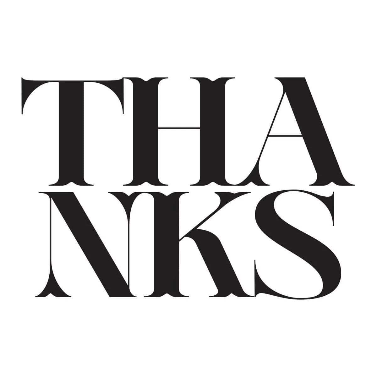 Big Thanks Press Plate From The BetterPress Collection 3 Big Thanks Press Plate From The BetterPress Collection - Image 3