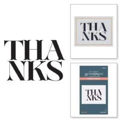 Big Thanks Press Plate From The BetterPress Collection