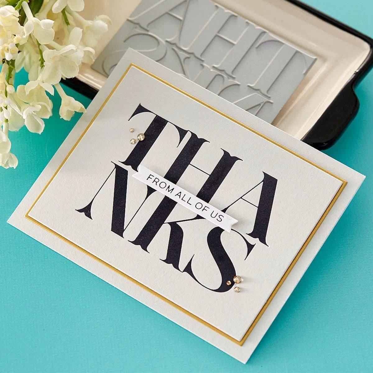 Big Thanks Press Plate From The BetterPress Collection 2 Big Thanks Press Plate From The BetterPress Collection - Image 2