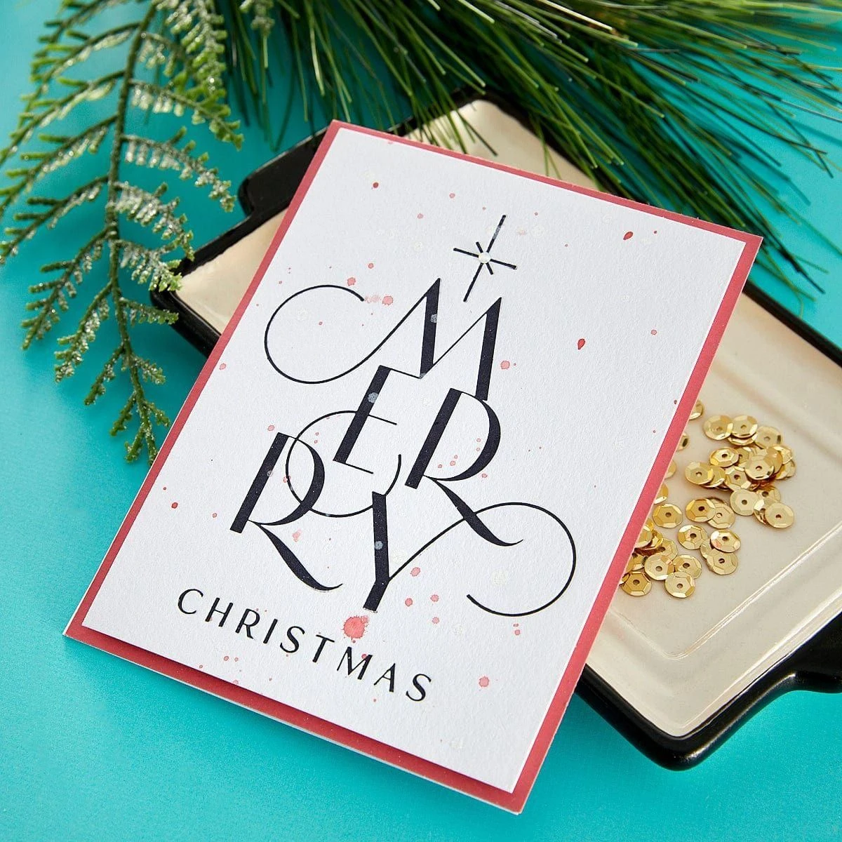 Chic Merry Christmas Press Plate From The BetterPress Christmas Collection 6 Chic Merry Christmas Press Plate From The BetterPress Christmas Collection - Image 6