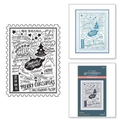 Merry Christmas World Press Plate From The BetterPress Christmas Collection