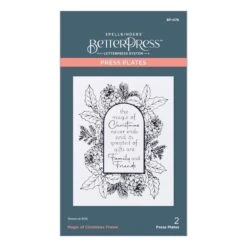 Magic Of Christmas Frame Press Plates From The More BetterPress Christmas Collection -Woodland Scenics Shop BP 076 More BetterPress Christmas Magic of Christmas Frame Pac